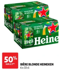 Bière blonde Heineken