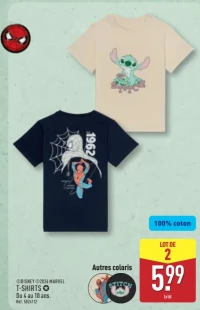 T-shirts Disney / Marvel