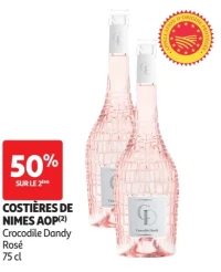 Costières de Nîmes AOP Crocodile Dandy Rosé