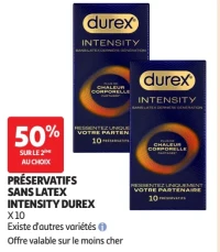 Préservatifs Sans Latex Intensity Durex