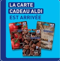 LA CARTE CADEAU ALDI