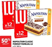 Napolitain Classic Format Familial LU x 12, 360 g