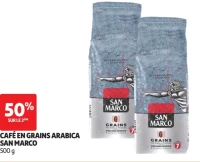 Café en grains Arabica San Marco 500 g