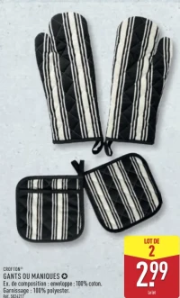 Gants ou maniques Crofton