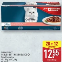Purina Gourmet Perle Filettines en Sauce