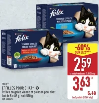 Felix Effilés Pour Chat