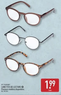 UP 2 FASHION® LUNETTES DE LECTURE