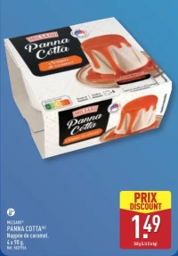 Milsani Panna Cotta Nappée de caramel