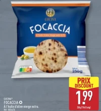 Cucina Focaccia À l'huile d'olive vierge extra