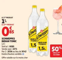 Schweppes Indian Tonic 1.5 l