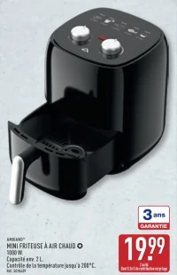 Mini friteuse à air chaud Ambiano
