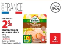 Délice de poulet halal Isla Délice