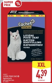 Cachet Premium Litière pour chat