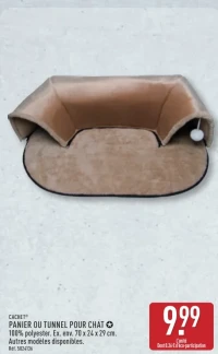 Cachet Panier ou tunnel pour chat
