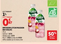 Infusion Litchi Passion Bio Volvic