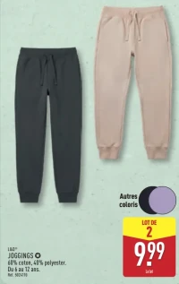 Joggings enfant L&D