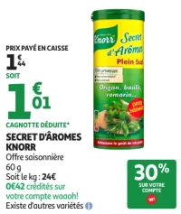 Secret d'arômes Knorr