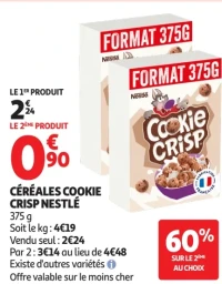 Céréales Cookie Crisp Nestlé