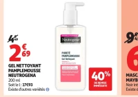 Gel Nettoyant Pamplemousse Neutrogena