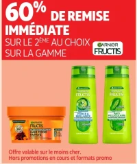 Gamme de soins capillaires Garnier Fructis