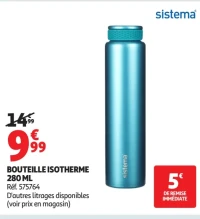 Bouteille isotherme 280 ml Sistema