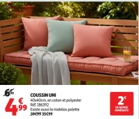 Coussin uni