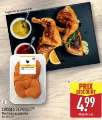 Cuisses de Poulet Marinées au paprika ST-CLÉMENT