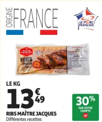 Ribs Maître Jacques