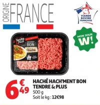 Haché hach'ment bon Tendre & Plus