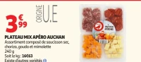 Plateau mix apéro Auchan