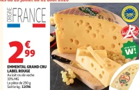 Emmental Grand Cru Label Rouge
