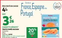 Truite fumée Auchan