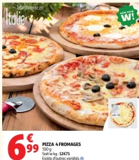 Pizza 4 fromages