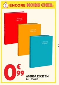 Agenda 12x17 cm