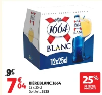 Bière Blanc 1664