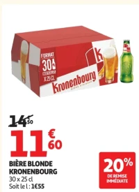 Bière Blonde Kronenbourg