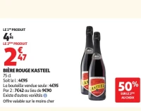 Bière rouge Kasteel