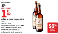 Bière blonde Choulette