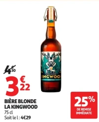 Bière blonde La Kingwood