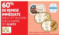 Gamme des glaces Carte D'or
