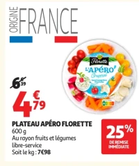 Plateau apéro Florette
