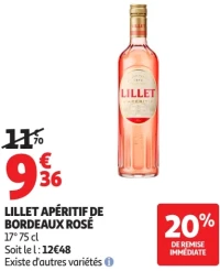 Lillet Apéritif de Bordeaux Rosé