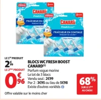 Blocs WC Fresh Boost Canard