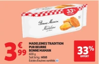 Madeleines Tradition pur beurre Bonne Maman