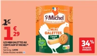 Les Mini Galettes au Comté AOP St Michel