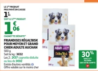 Friandises Régal'Bisk pour Moyen et Grand Chien Adulte Auchan