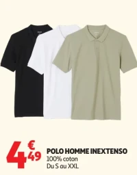 Polo homme Inextenso