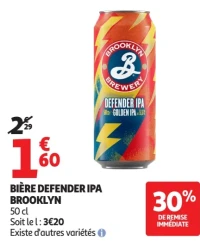 Bière Defender IPA Brooklyn