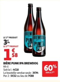 Bière Punk IPA Brewdog