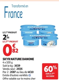 Skyr nature Danone